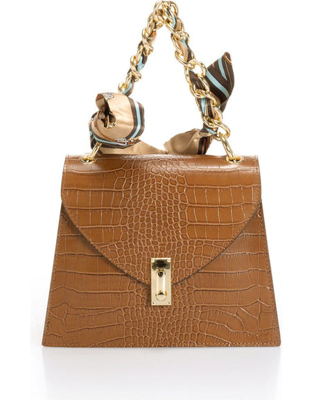 1017 COGNAC Exquisite Designer Handbag