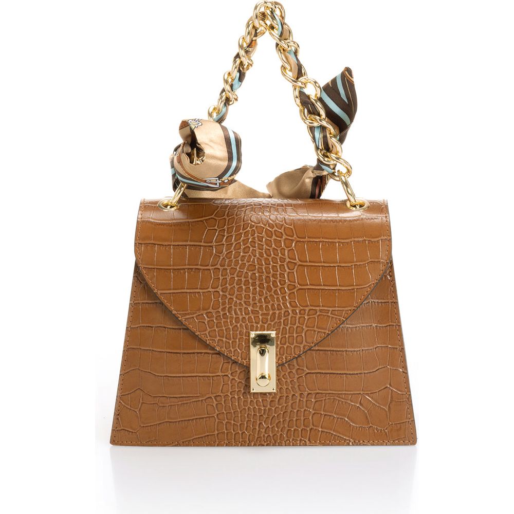 1017 COGNAC Exquisite Designer Handbag