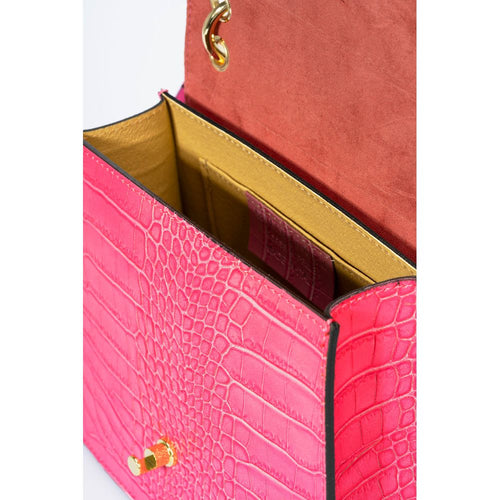 Load image into Gallery viewer, AYLA BLUETTE - Exquisite Quilted Crocco Embossed Calfskin Handbag
