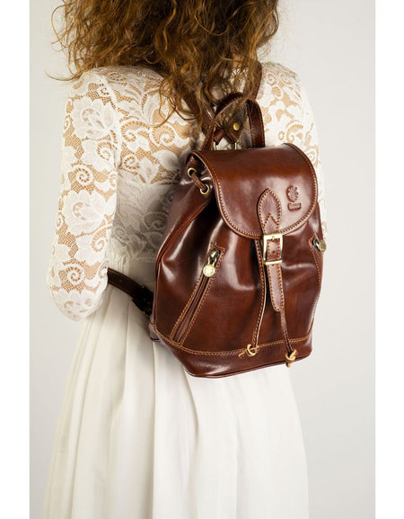 1018 Brown Bag - A Designer Italian Handbag