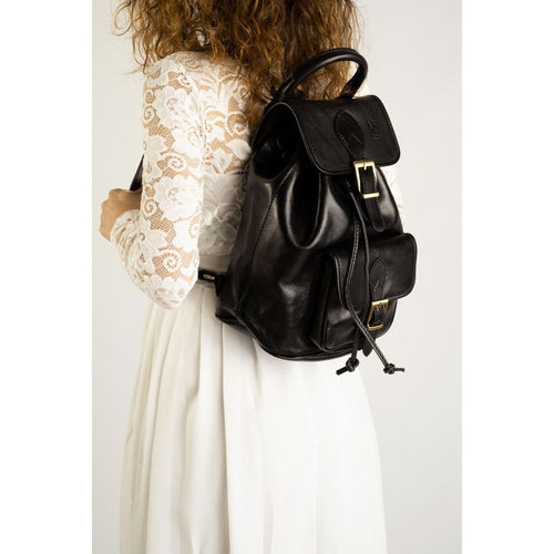 Load image into Gallery viewer, 1022 BLACK - Exclusive Designer Italian Handbag
