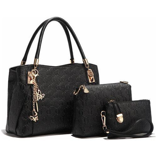 Load image into Gallery viewer, Elegant Luxe Three-Piece Female Fashion Handbag for Daily Occasions
