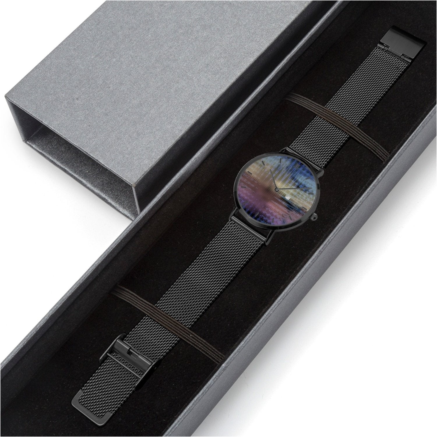 Jacki Easlick Iridescence Stainless Steel Perpetual Calendar Quartz