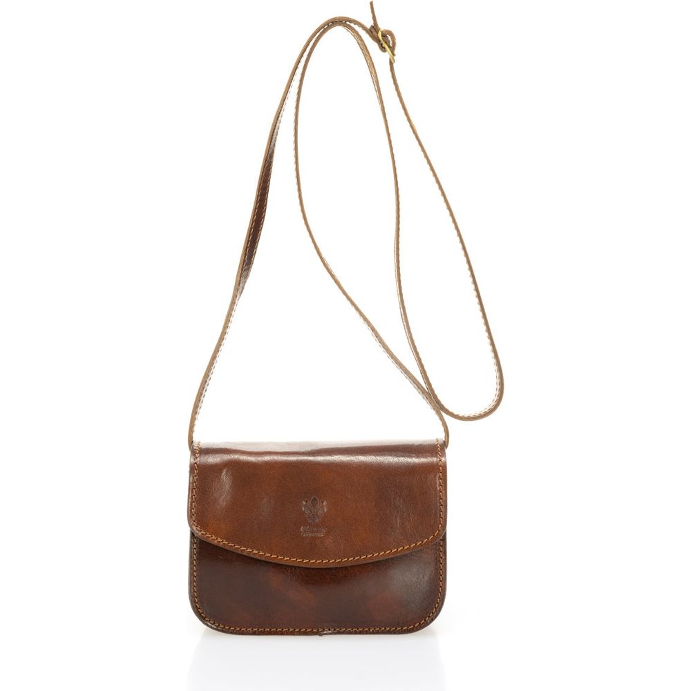 Designer Italian Handbag - 1045 Brown