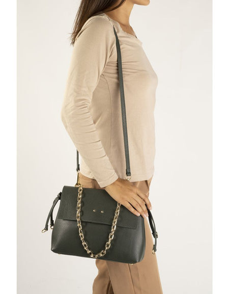 Designer Italian Handbag - 1057 Green