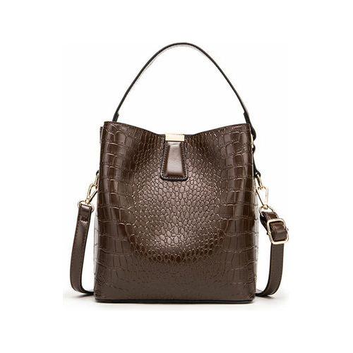 Luxurious Retro Bucket Style Handbag by [Brand Name]