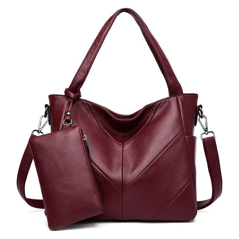 Elegant Women's High Quality Large Capacity Soft Casual Handbag