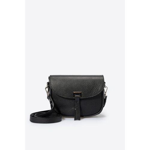 Load image into Gallery viewer, BELA BLACK+COGNAC Women&#39;s Designer Shoulder Bag
