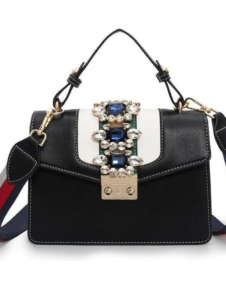 Elegant PU Lined Messenger Bag for Women