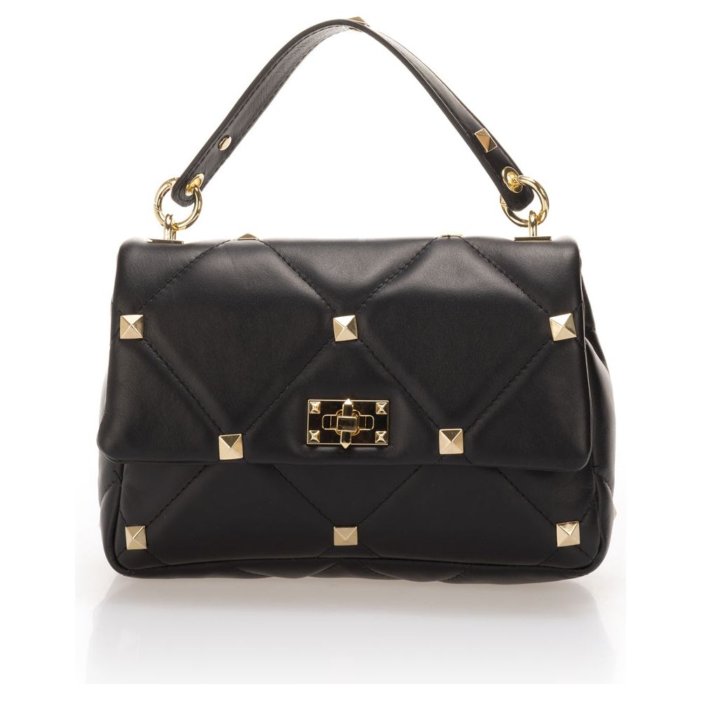 KYLIE BLACK: A Luxurious Quilted Leather Handbag