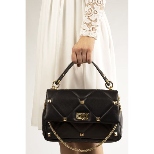 Load image into Gallery viewer, KYLIE BLACK: A Luxurious Quilted Leather Handbag
