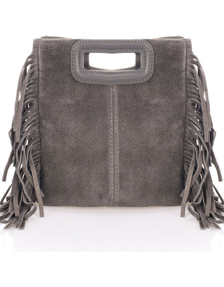 1150 GREY Designer Italian Handbag - A Statement of Elegance