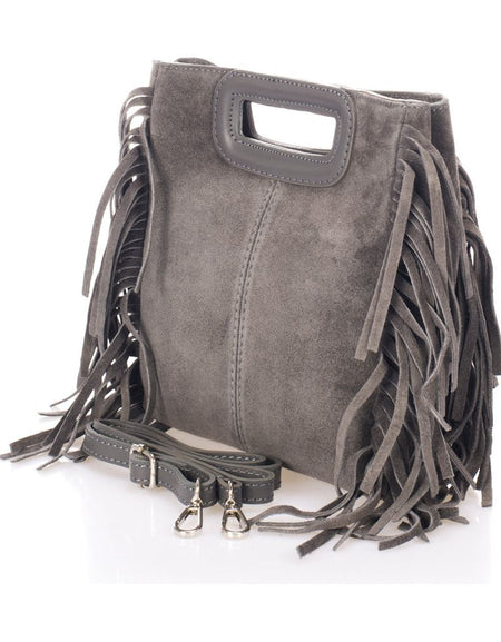 1150 GREY Designer Italian Handbag - A Statement of Elegance