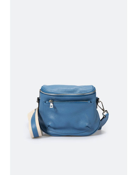 Darina Blue Royal - Exquisite Designer Italian Handbag