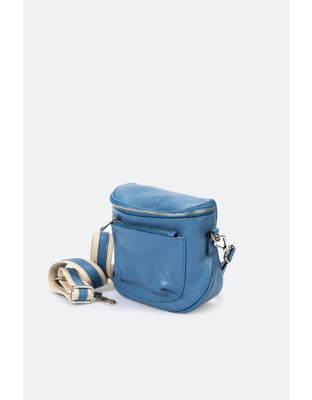 Darina Blue Royal - Exquisite Designer Italian Handbag