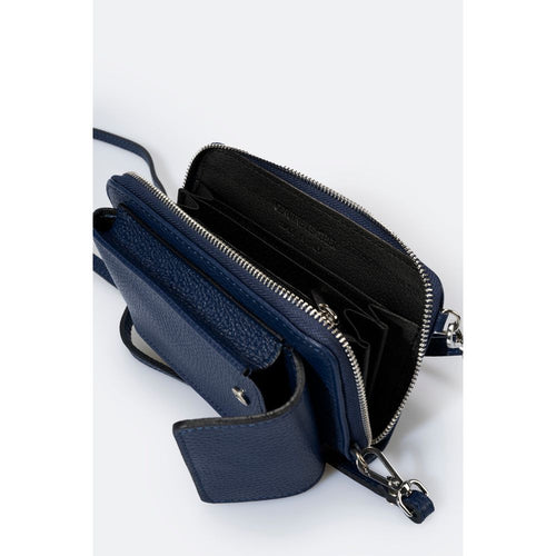 Load image into Gallery viewer, MAVIS BLUE Designer Italian Handbag: A Blend of Elegance and Functionality
