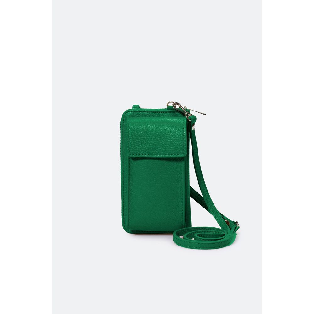 MAVIS GREEN Designer Italian Handbag - The Essence of Elegance