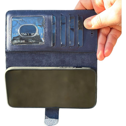 Load image into Gallery viewer, Vegas iPhone 15 Pro Max Wallet Case | MagSafe-24
