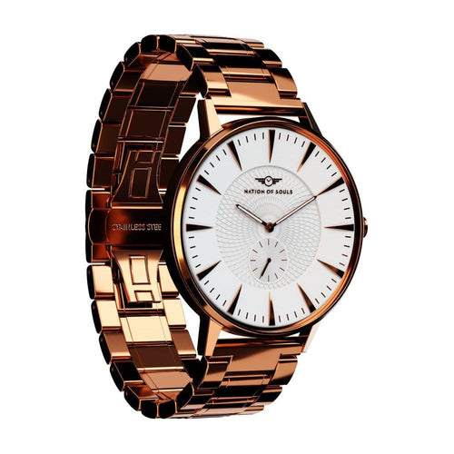 Load image into Gallery viewer, Eclipse | Rose Gold Gloss - Phantom White
