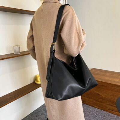 Load image into Gallery viewer, Luxurious Adjustable Strap PU Leather Handbag
