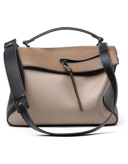 Genuine leather bag for female bag shoulder bag large capacity with