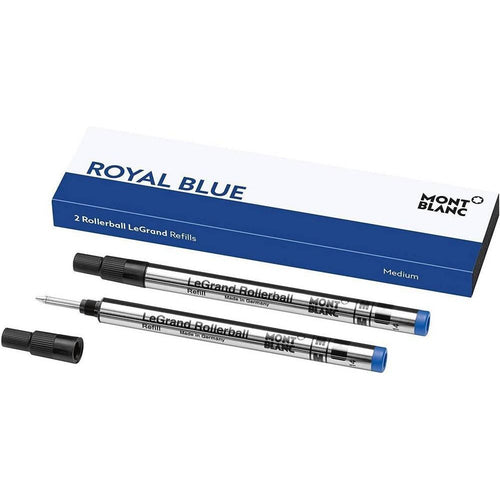 Load image into Gallery viewer, Montblanc LeGrand Rollerball 124503 Royal Blue Refill - Elevate Your Writing Experience
