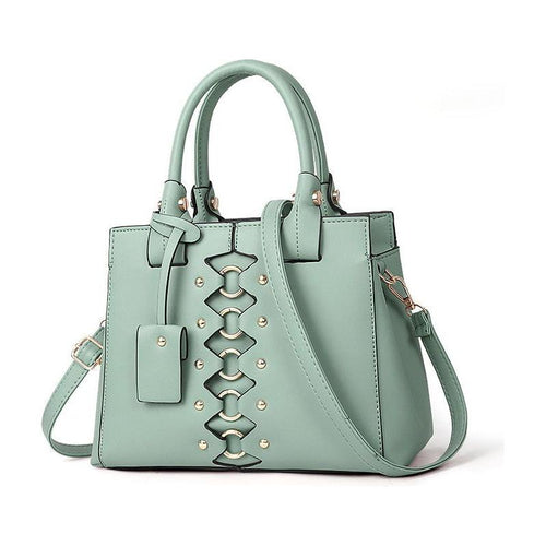 Load image into Gallery viewer, Luxe Elegance: Japanese Style PU Leather Handbag for Women
