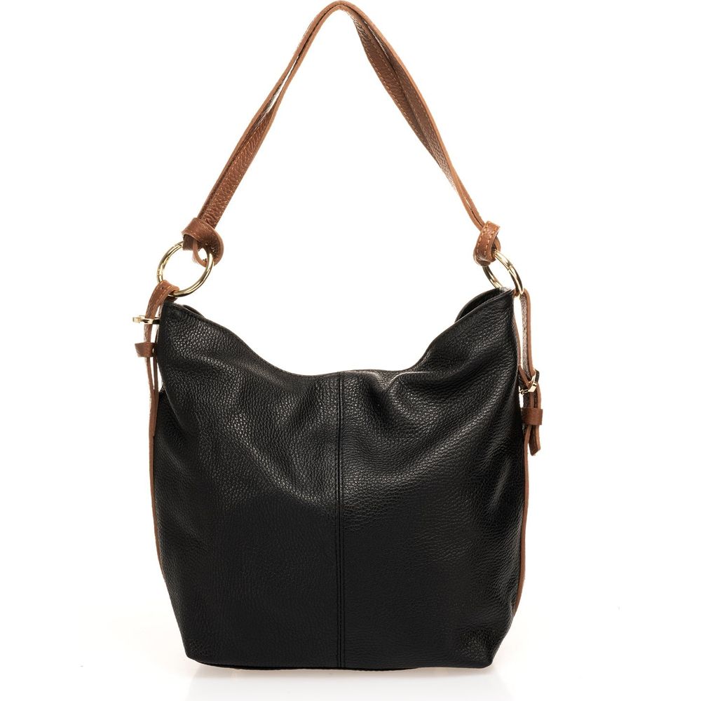 Designer Italian Handbag - 1247 BLACK