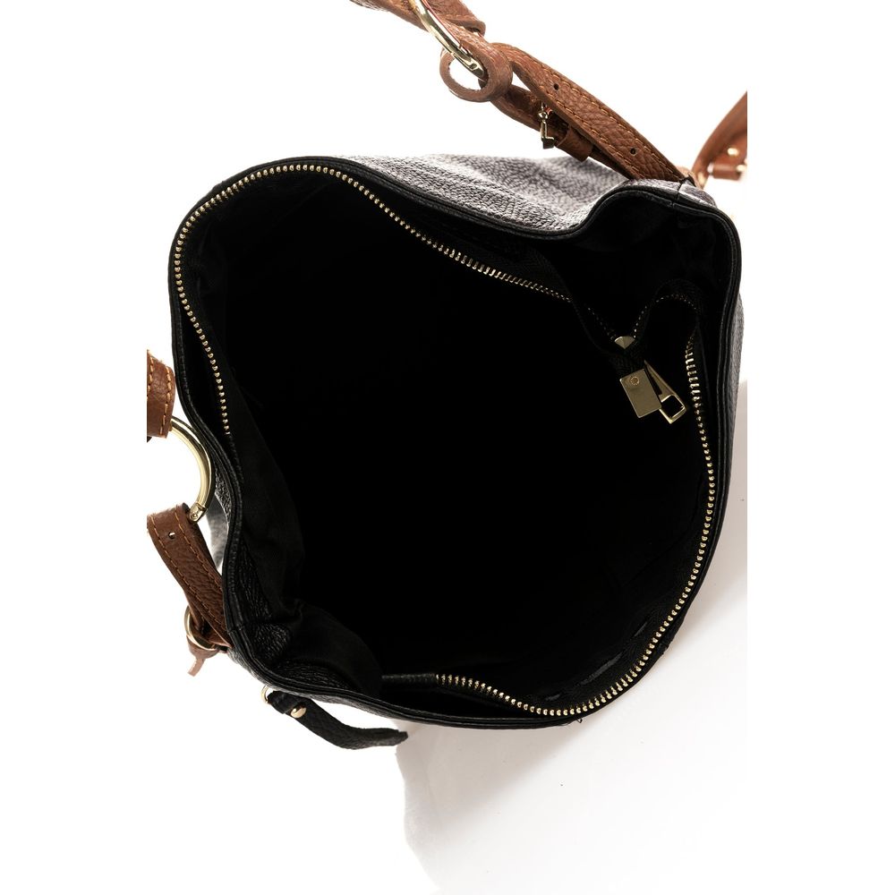 Designer Italian Handbag - 1247 BLACK