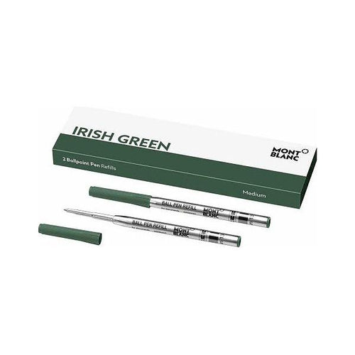 Load image into Gallery viewer, MONTBLANC Mod. IRISH GREEN- REFILLS BALL PEN - MEDIUM - 2 PCS-0
