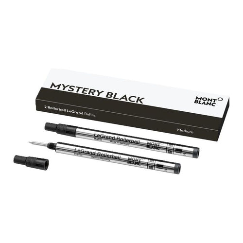 Load image into Gallery viewer, MONTBLANC Mod. BALLPOINT PEN REFILLS - Medium - MISTERY BLACK-0
