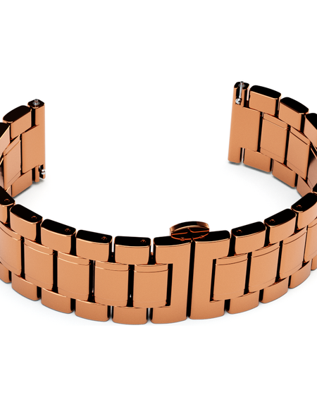 Rose Gold Gloss Link Bracelet