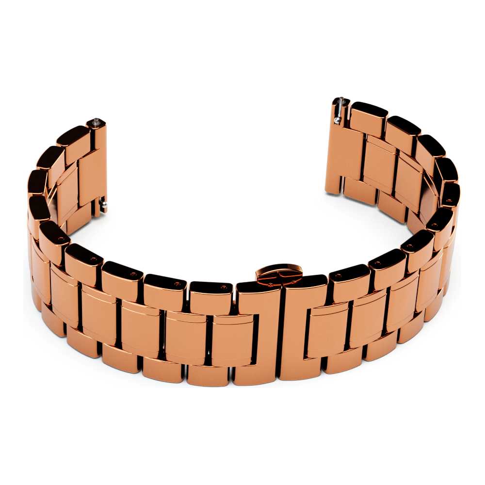 Rose Gold Gloss Link Bracelet