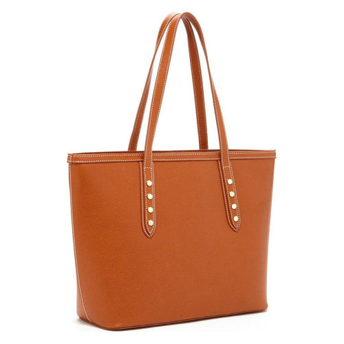 Load image into Gallery viewer, Ludlow Brown Leather Shoulder Bag
