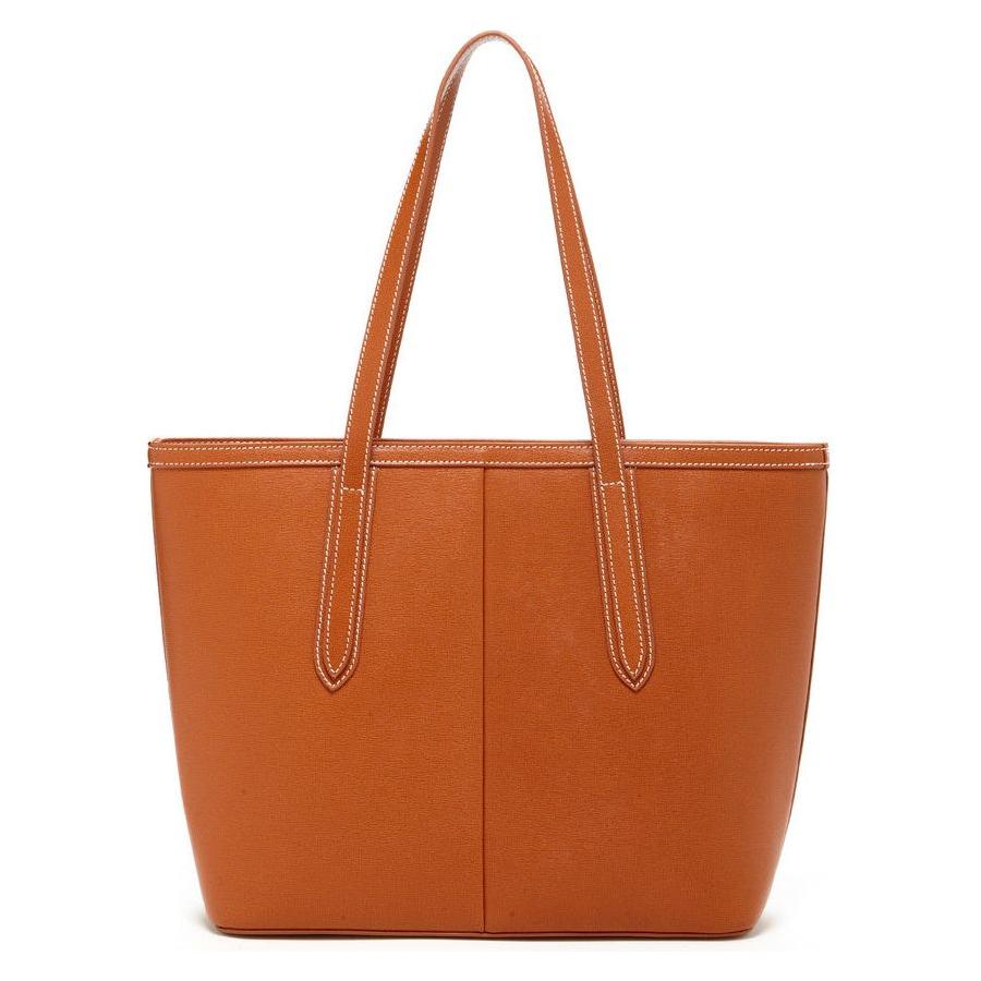 Ludlow Brown Leather Shoulder Bag