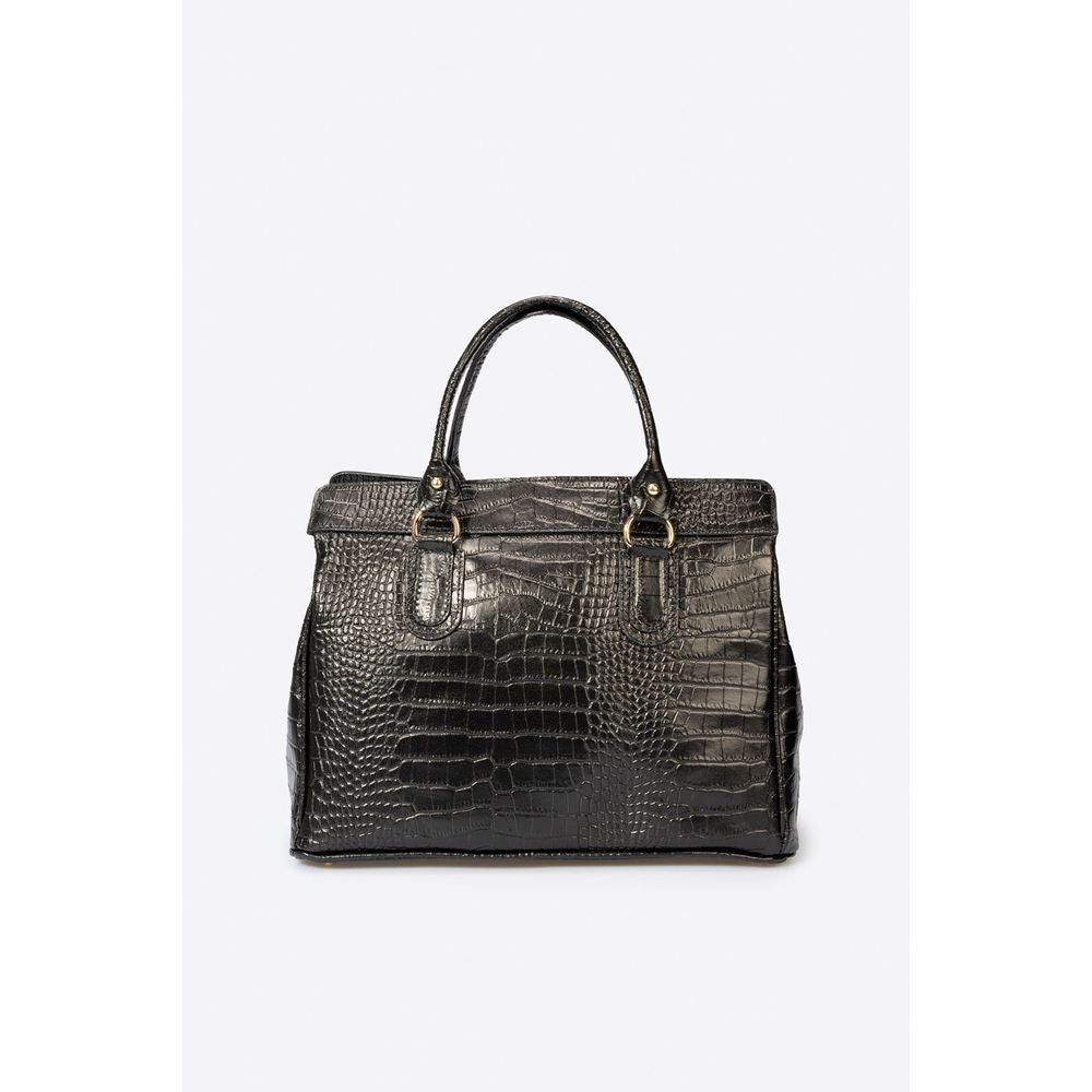 SAGE BLACK Designer Italian Handbag: A Timeless Elegance