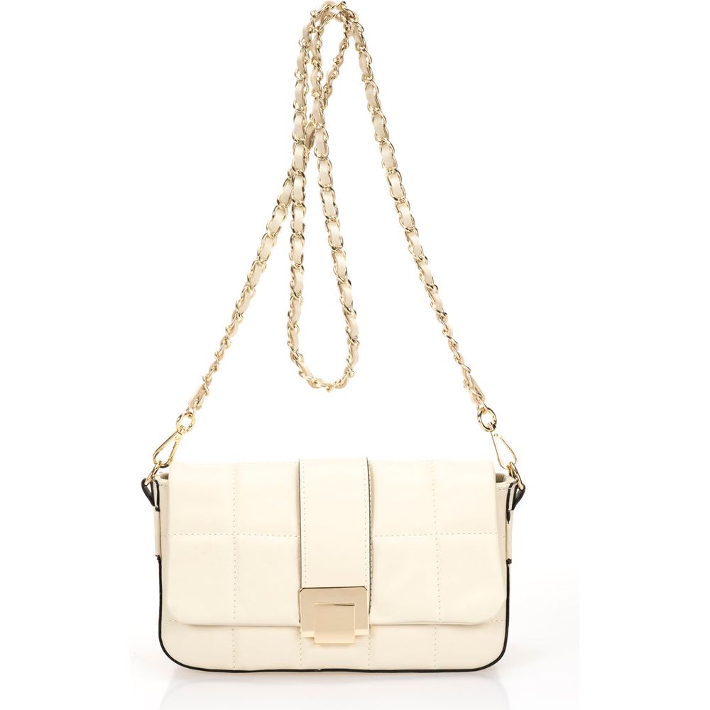 Luxurious Designer Italian Handbag - 1358 BEIGE