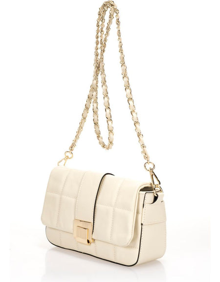 Luxurious Designer Italian Handbag - 1358 BEIGE