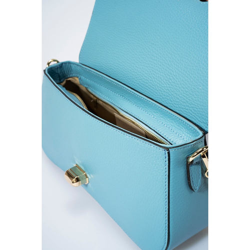 Load image into Gallery viewer, ALMA AZZURRO Baguette Bag in Grain Leather
