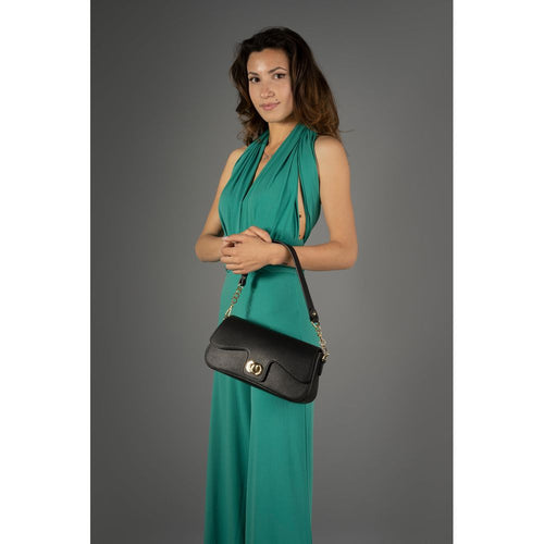 Load image into Gallery viewer, ALMA NERO Baguette Bag - A Testament to Italian Craftsmanship
