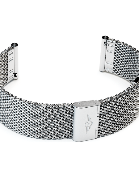 Silver Mesh Strap
