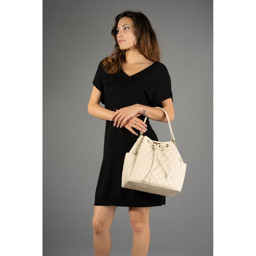 Load image into Gallery viewer, EDINA BEIGE: Exquisite Italian Handbag for the Distinguished Woman
