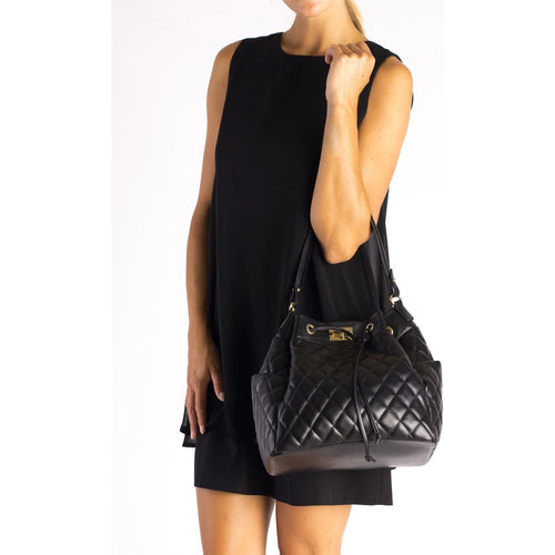 Load image into Gallery viewer, EDINA BLACK – Exquisite Luxury Handbag
