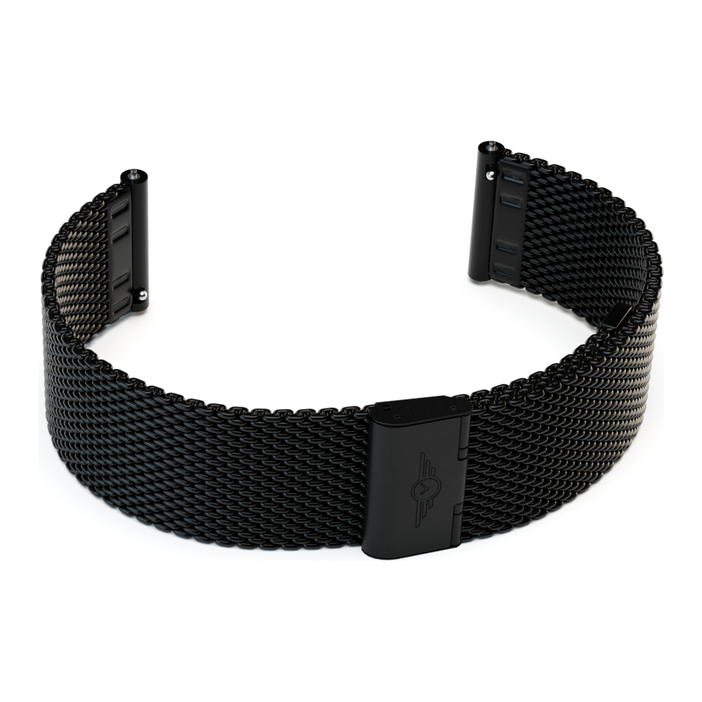 Black Mesh Strap