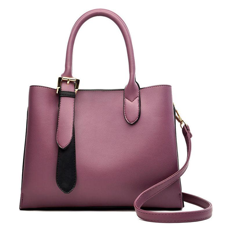 Designer Casual Solid Color Messenger Handbag for Ladies