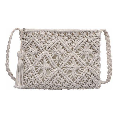 Woven Female Hollow Tassel Straw Handbag