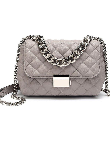 Designer British Style Chain Messenger Bag for Young Women