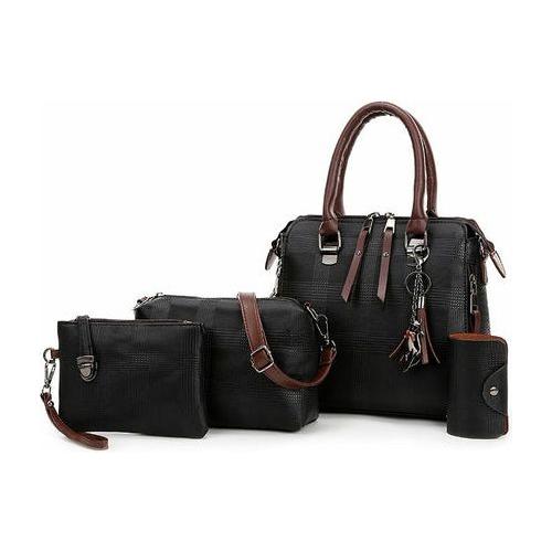 Load image into Gallery viewer, Designer Women&#39;s Four-piece Handbag Set for Daily Elegance
