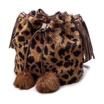 Load image into Gallery viewer, Fashion Plush Handbag For Women - A Luxurious Bucket Bag
