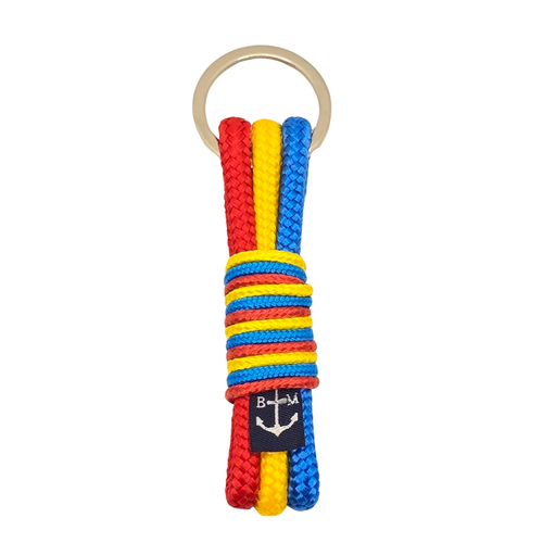 Load image into Gallery viewer, Romanian Flag Keychain-0
